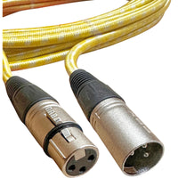 Thumbnail for Cable Evolution EVCC-6D Para Microfono Canon A Canon 6M DORADO Con Blanco