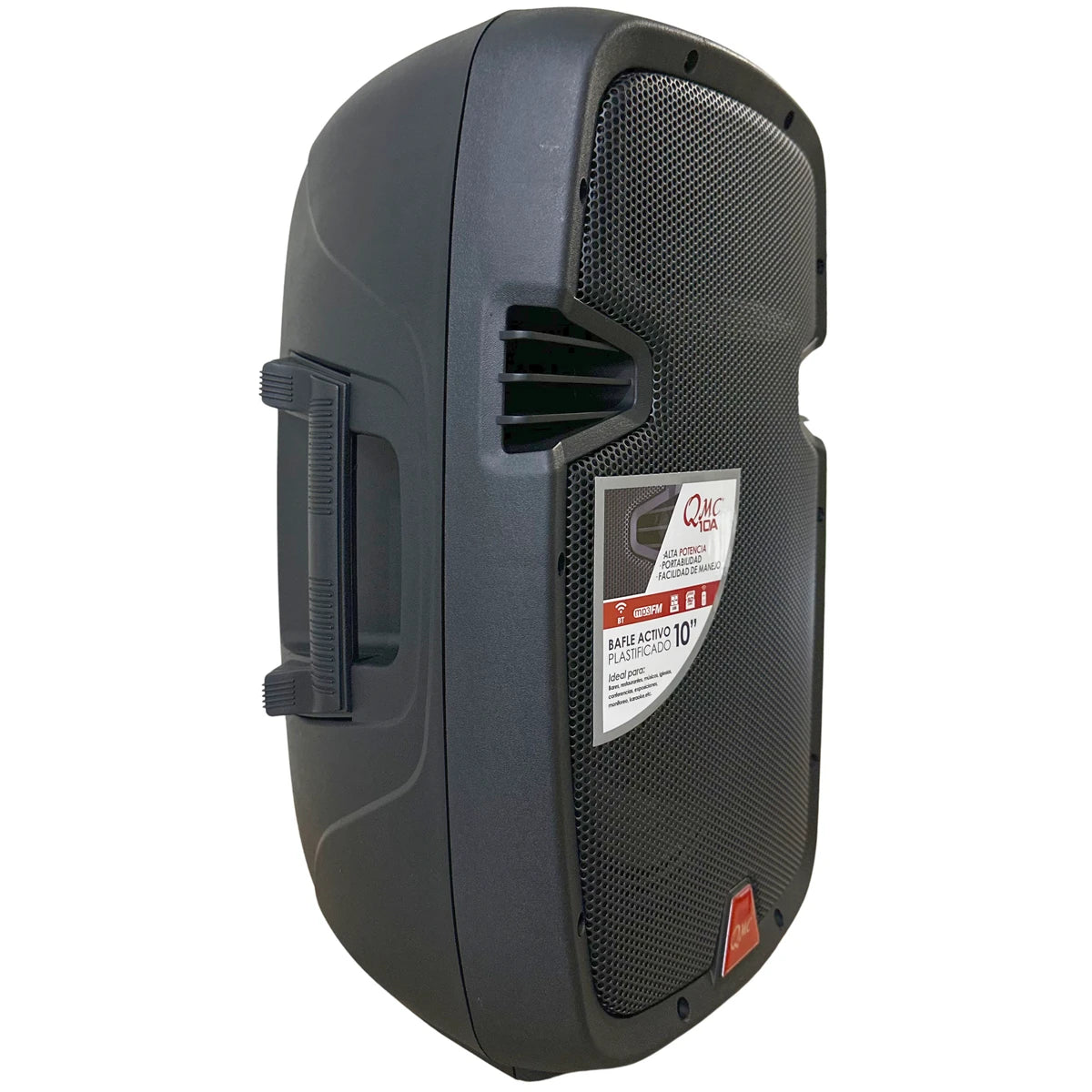 BAFLE QMC 10" ACTIVO C/BLUETOOTH Y MP3, QMC-10A
