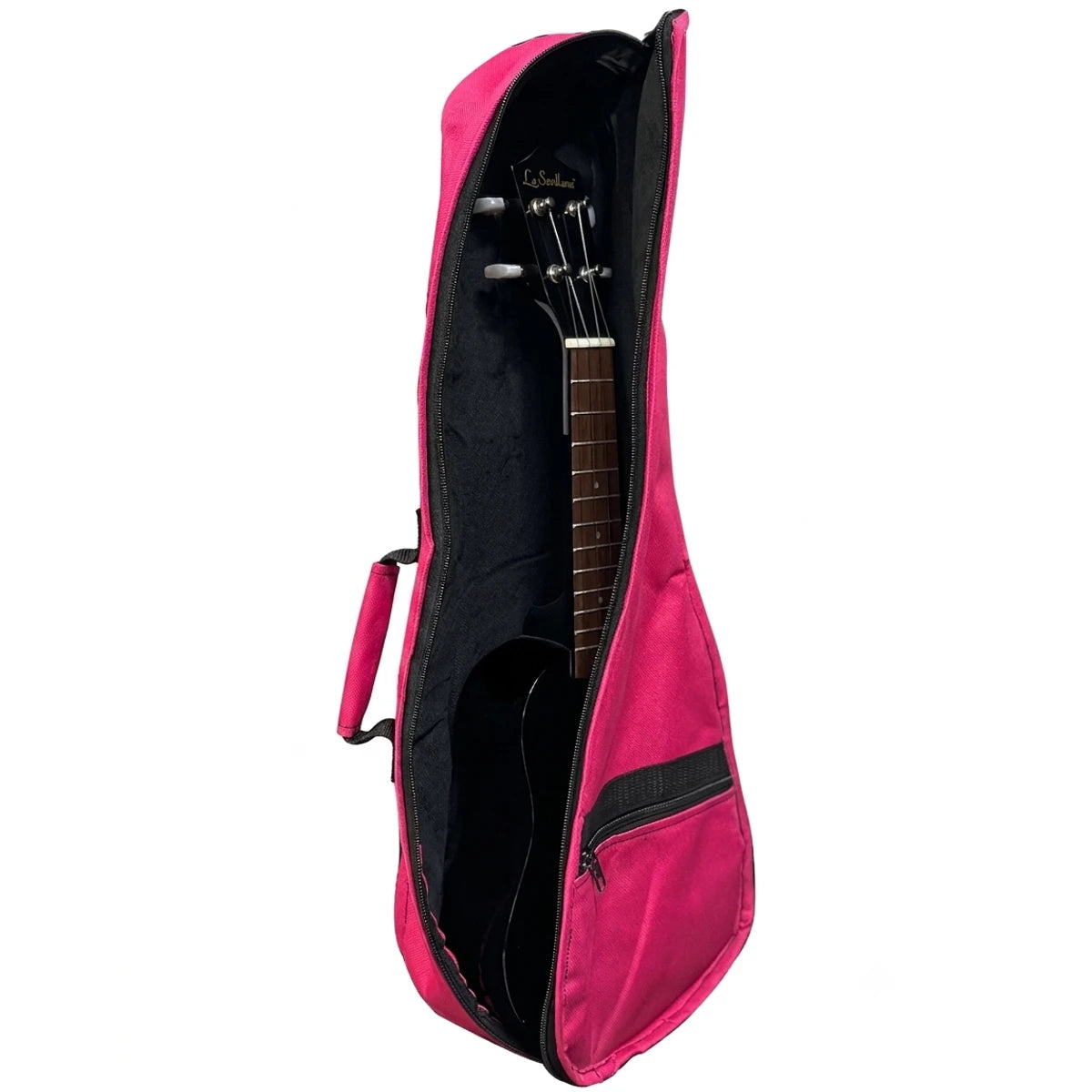 Funda MD Para Ukulele Soprano Color Rosa
