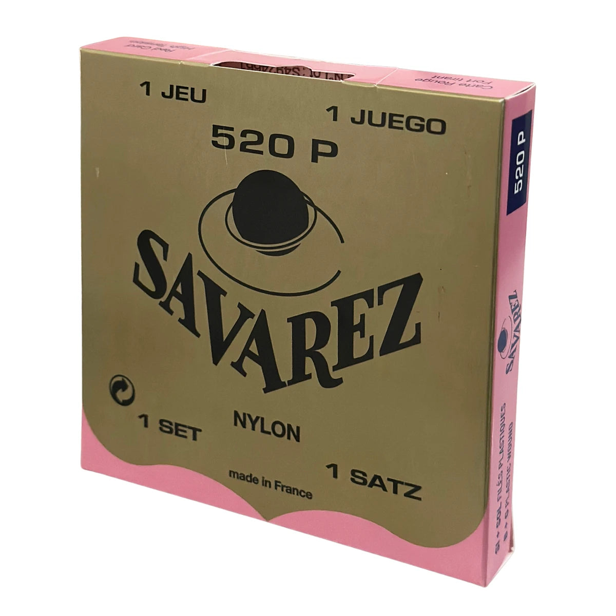 Encordadura Savarez 520P Para Guitarra Clasica Plata