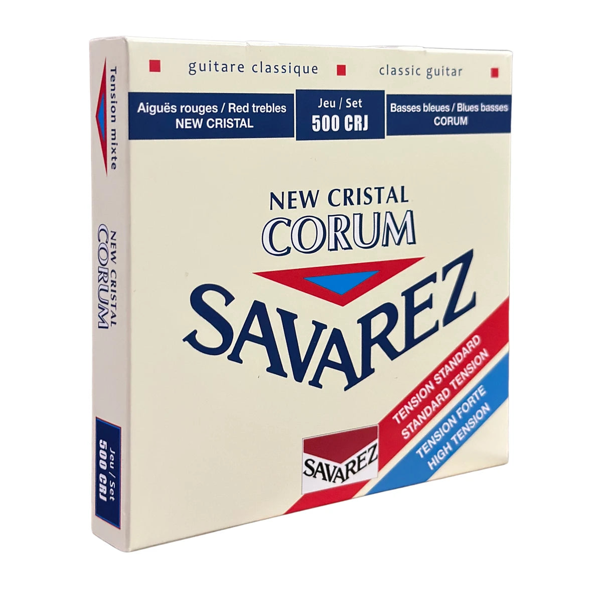 ENCORDADURA SAVAREZ P/GUITARRA  NEW CRISTAL CORUM T.M, 500CRJ