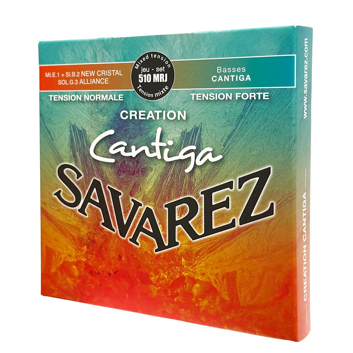 Encordadura Savarez 510MRJ Para Guitarra Creation Cantiga Tension Mixta