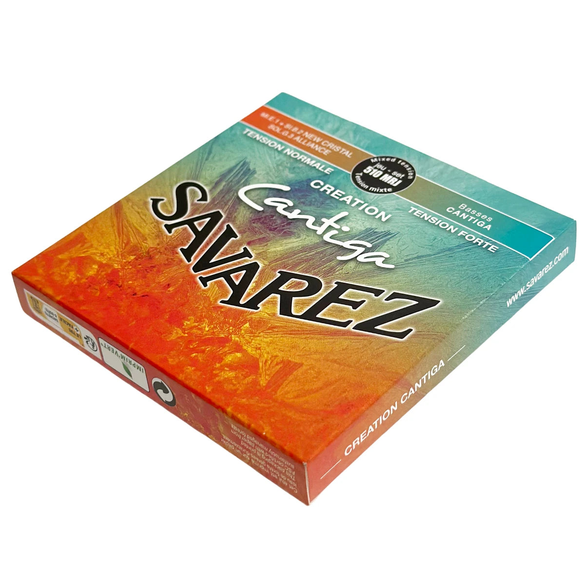 Encordadura Savarez 510MRJ Para Guitarra Creation Cantiga Tension Mixta