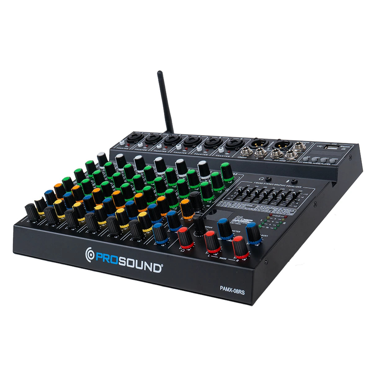 Mezcladora Prosound  PAMX-08RS 8 Canales Con Efectos