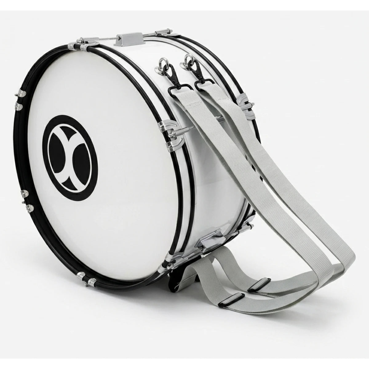 Tambora De Marcha Extreme EXTM022 Junior Blanca 18X7 Con Correa