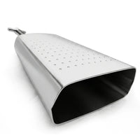 Thumbnail for Cencerro Drumte COWBELL-6 Metalico Punteado 6 Pulgadas