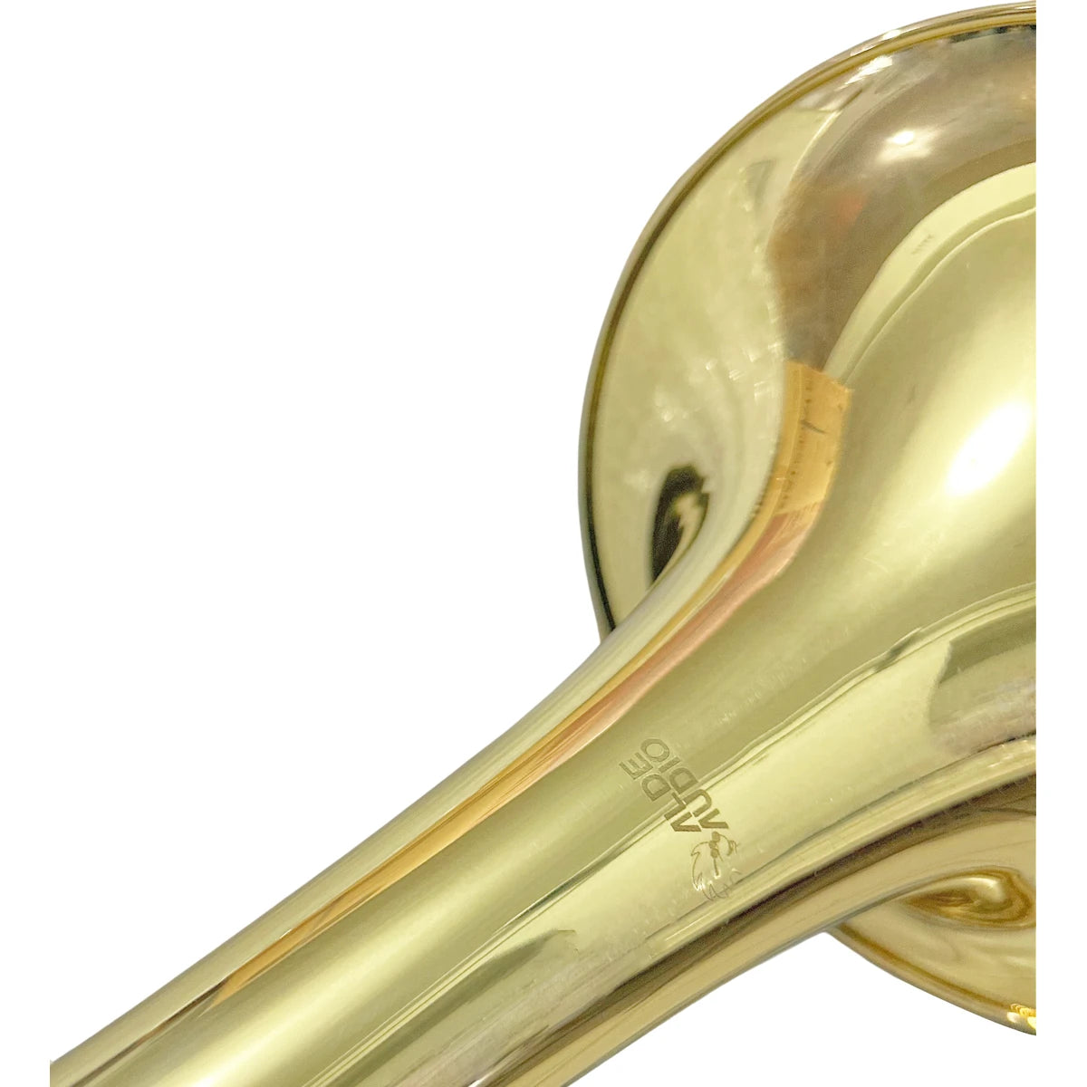 Trombon De Vara Bajo Alde Audio 6423L Sib Laqueado Uniones Niqueladas