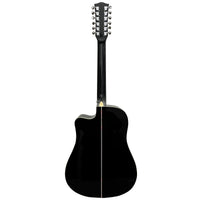 Thumbnail for Guitarra Docerola Symphonic J-20CEBLK Electroacustica Negra