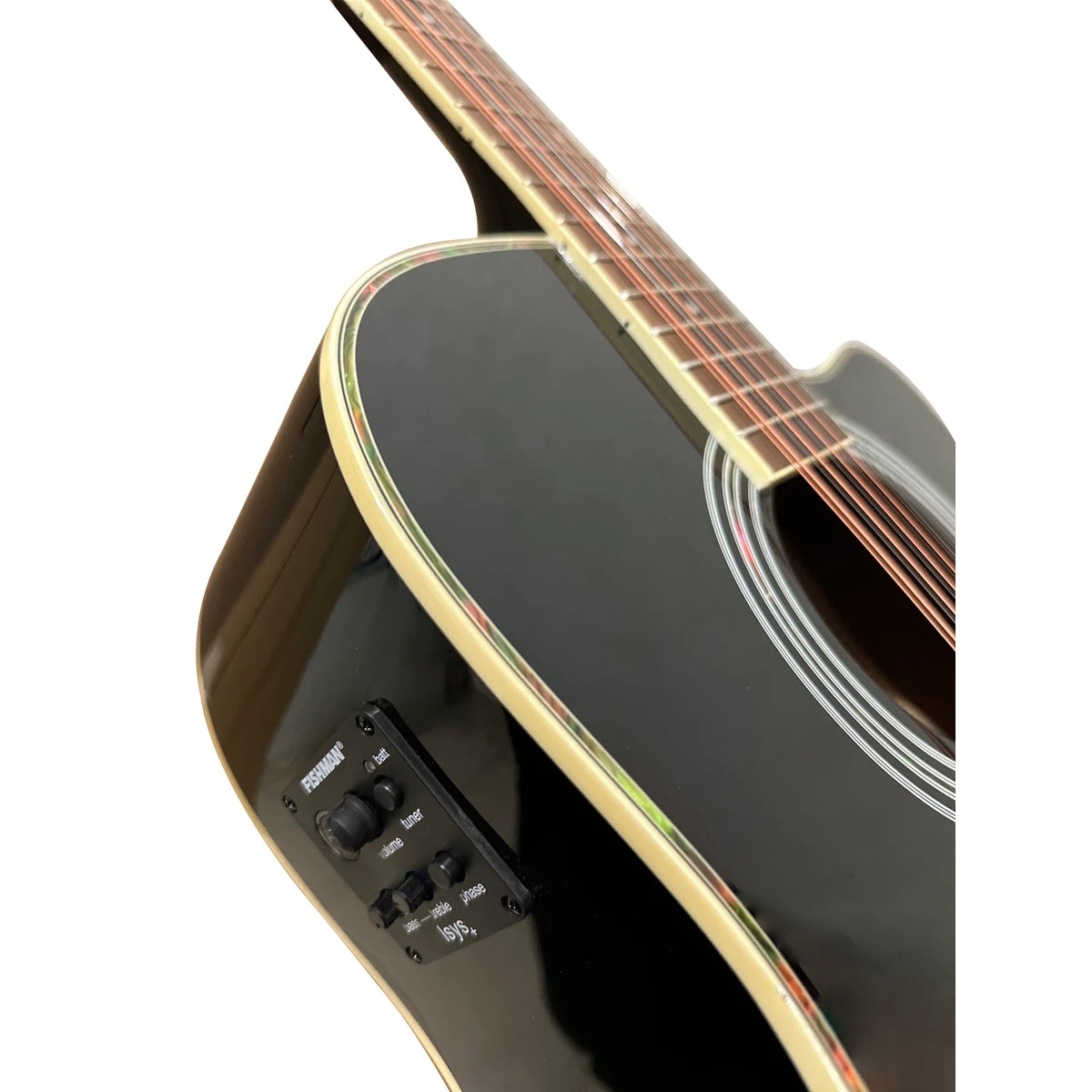 Guitarra Docerola Symphonic J-20CEBLK Electroacustica Negra