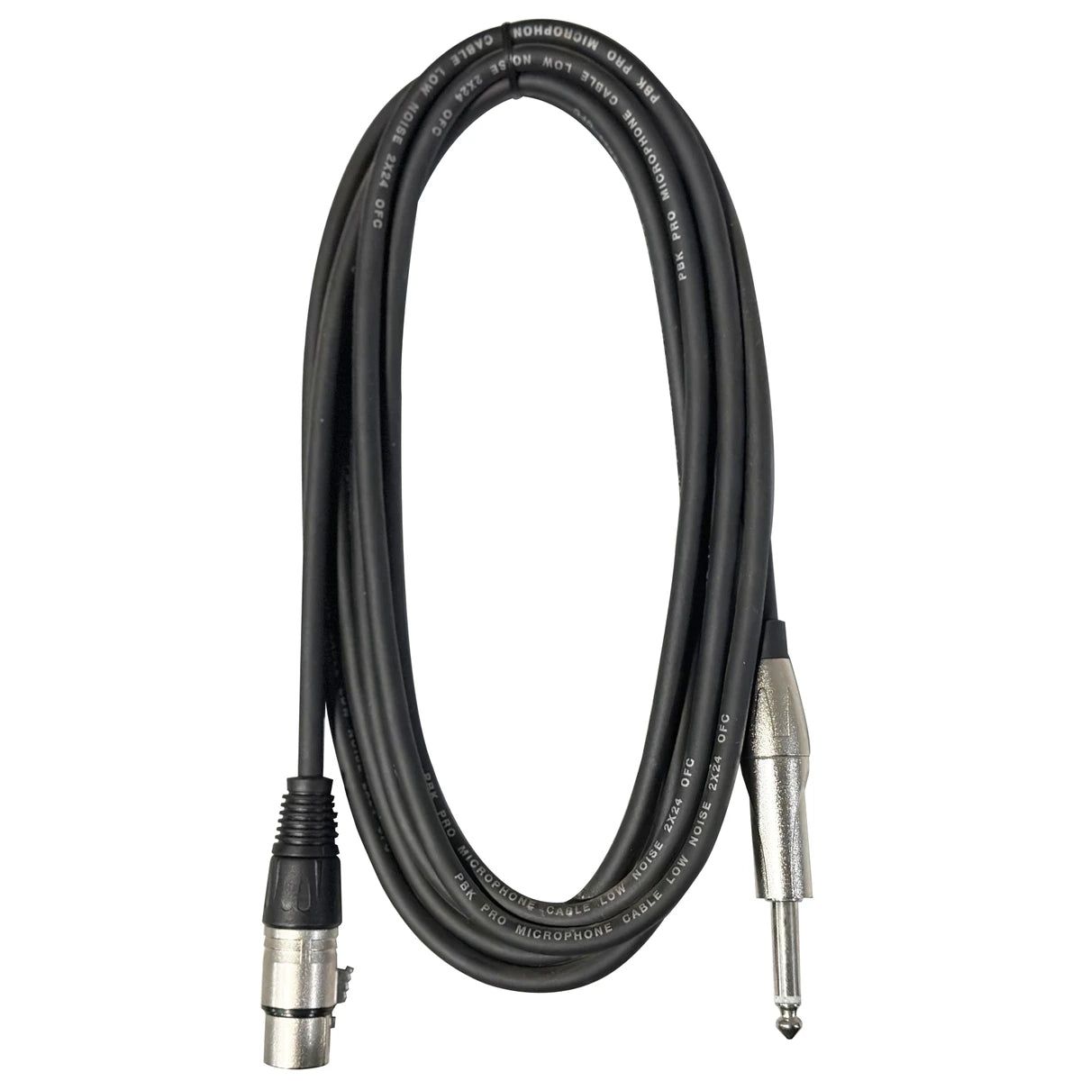Cable Evolution EVCP-3R Para Microfono Canon A Plug 3 Metros