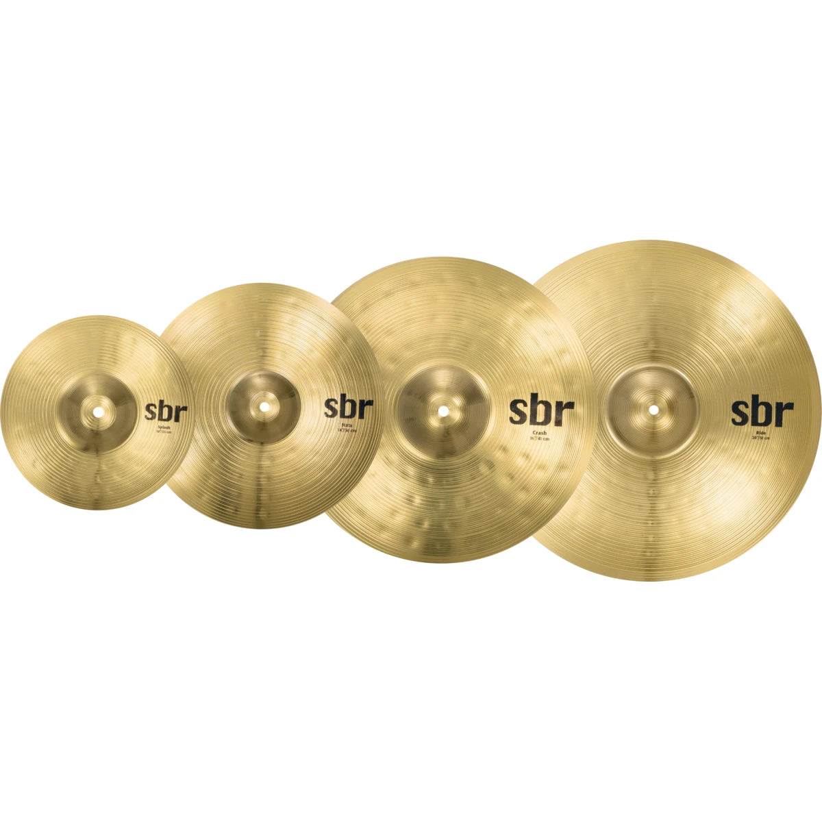 PAQUETE DE PLATILLOS SABIAN SBR PERF. 14/16/20, SBR5003G