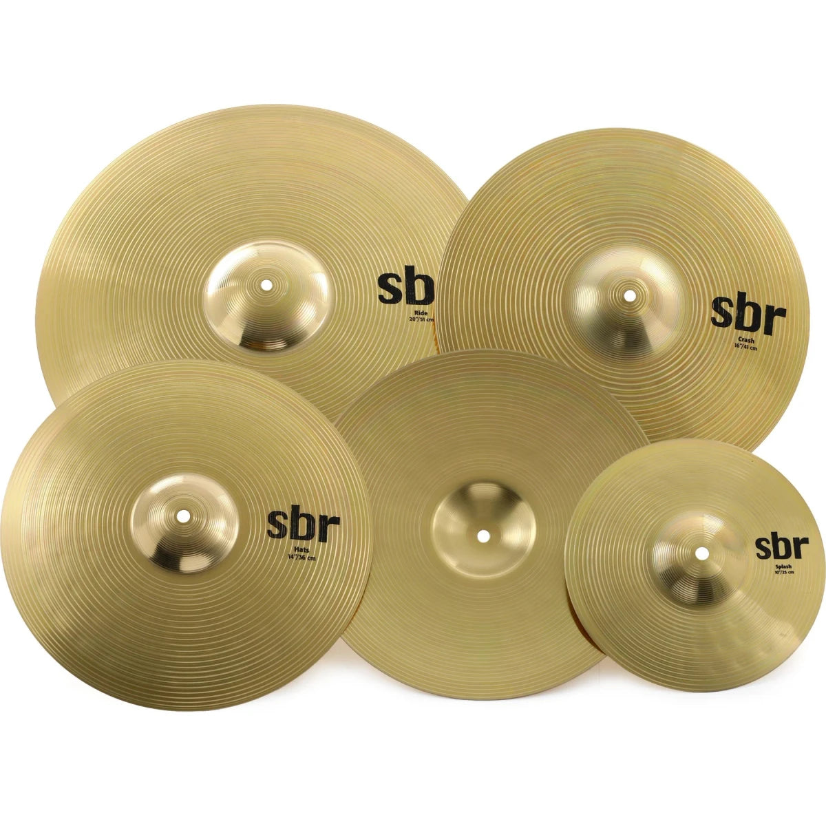 PAQUETE DE PLATILLOS SABIAN SBR PERF. 14/16/20, SBR5003G