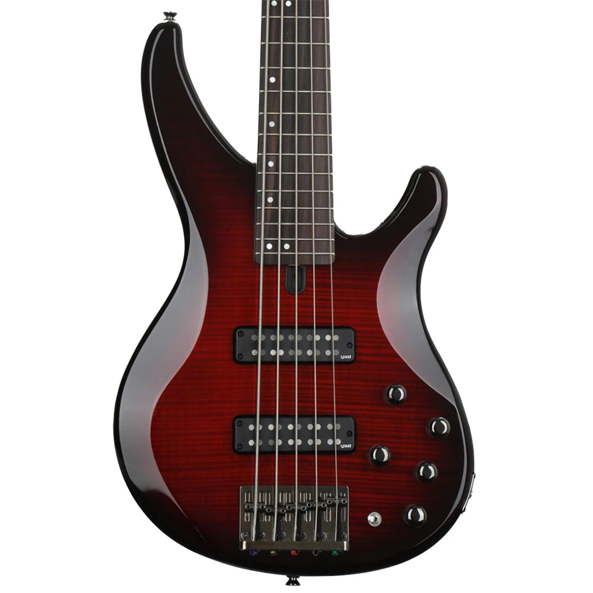 BAJO ELECTRICO YAMAHA 5 CUERDAS ACTIVO/PASIVO, TRBX605FMDRB