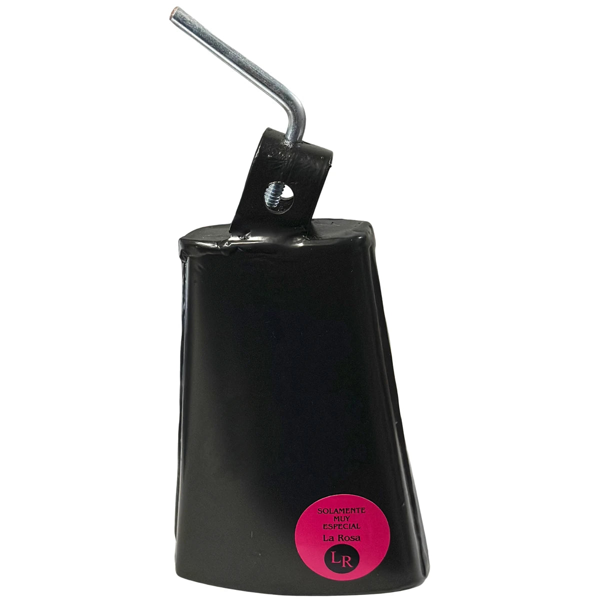 Cencerro La Rosa Mediano Negro Mate