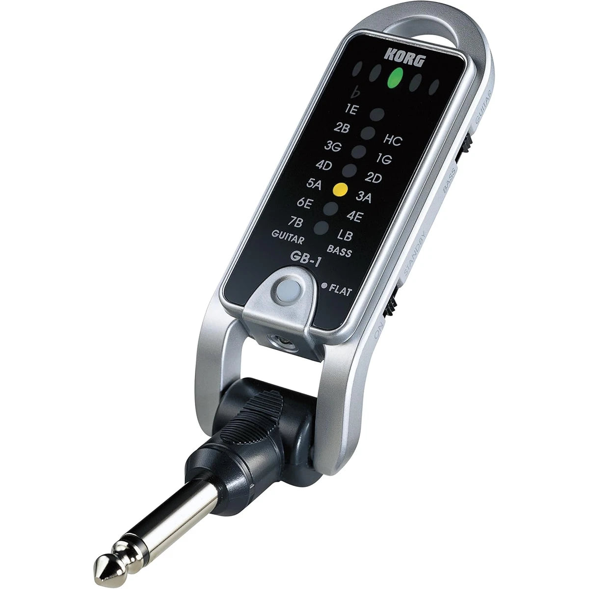 Afinador Korg Pitchjack Para Guitarra Y Bajo GB-1 BK