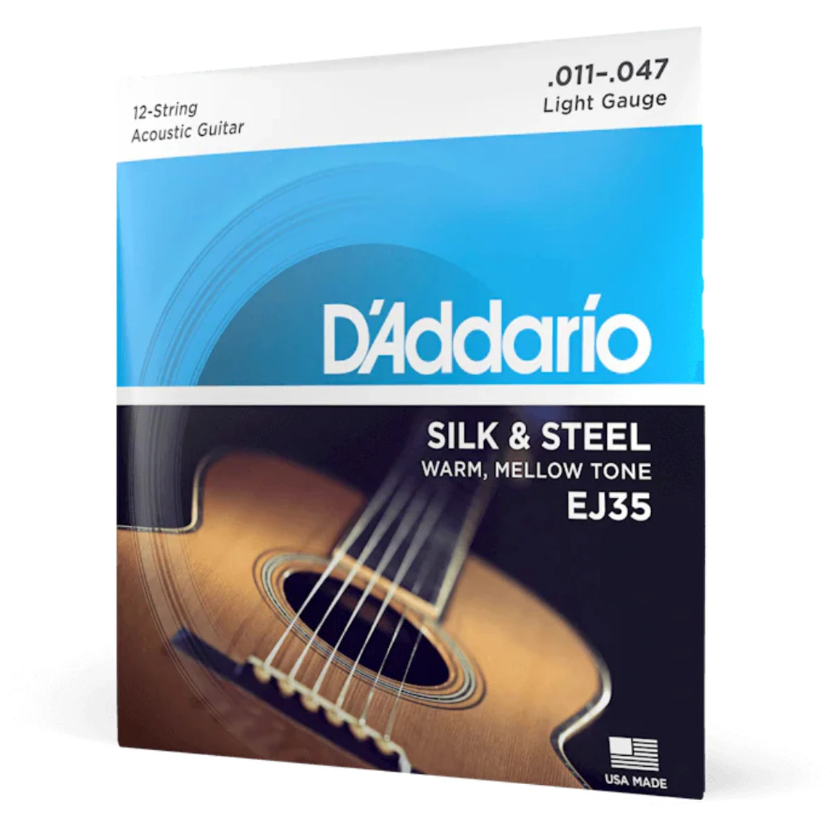 Encordadura D Addario EJ-35 Para Guitarra 12 Cuerdas