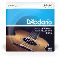 Thumbnail for Encordadura D Addario EJ-35 Para Guitarra 12 Cuerdas