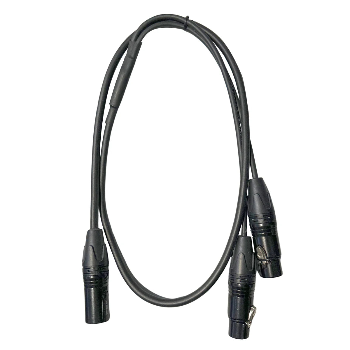 Cable Life 2CMIN-1 Canon Macho  A 2 Hembras 1 Metro