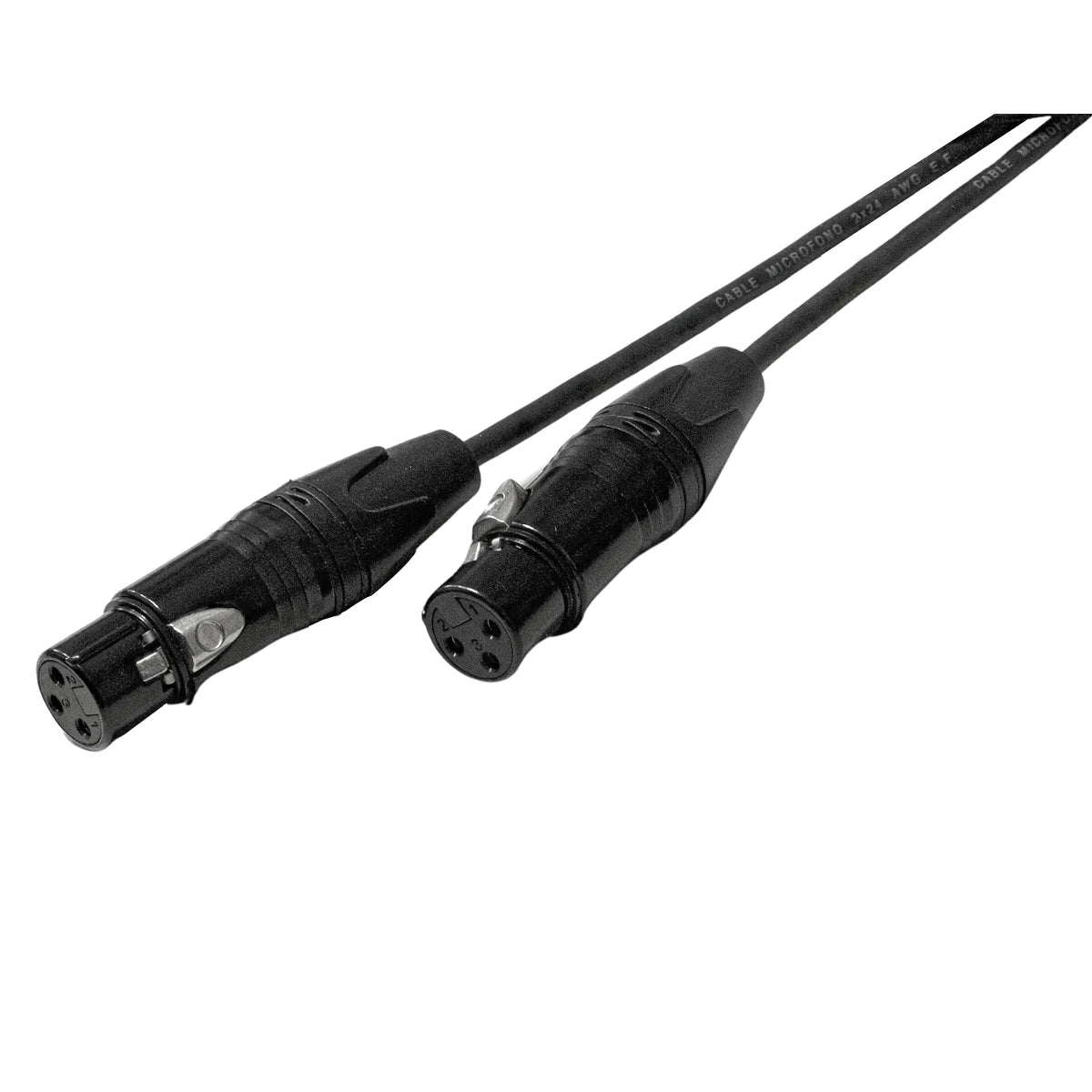 Cable Life 2CMIN-1 Canon Macho  A 2 Hembras 1 Metro
