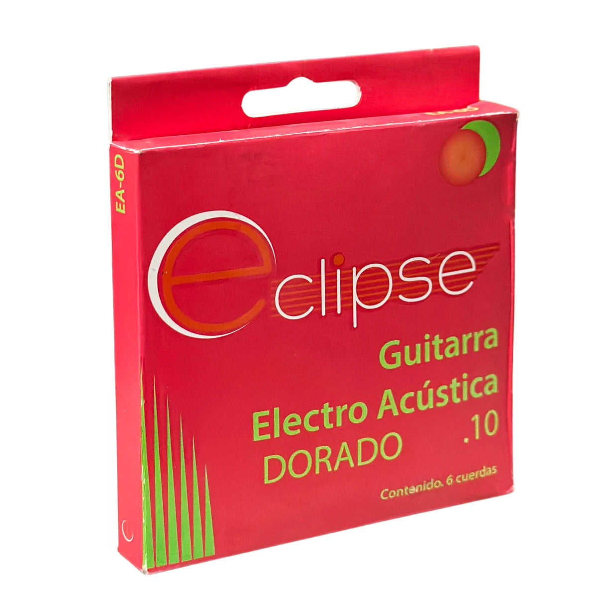 Encordadura Eclipse EA-6D Para Guitarra Electroacustica Calibre 10
