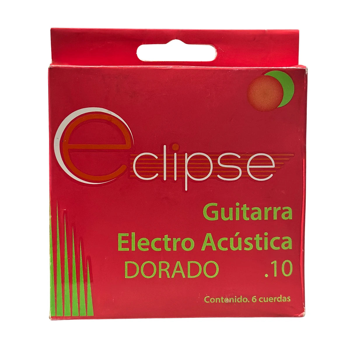 Encordadura Eclipse EA-6D Para Guitarra Electroacustica Calibre 10