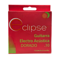 Thumbnail for Encordadura Eclipse EA-6D Para Guitarra Electroacustica Calibre 10