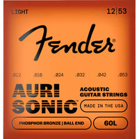 Thumbnail for ENCORDADURA FENDER P/GUITARRA ELECTROACUSTICA 60L PHOSPOR BRONZE .12-.53, 0730060403