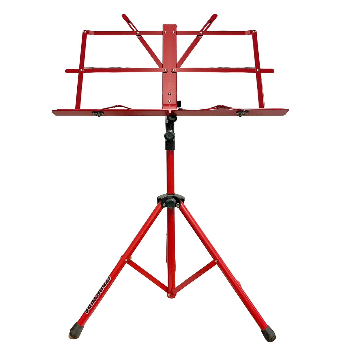 Atril Strukture SMS1XRD Para Partituras Rojo Con Funda