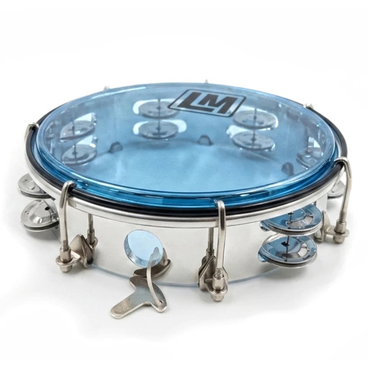 Pandero LM Drums HD-C8SL Plateado 8 Pulgadas