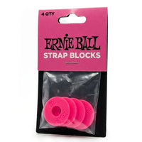 Thumbnail for Seguros Ernie Ball 5623 Para Thaly Plastico 4 Piezas Rosa