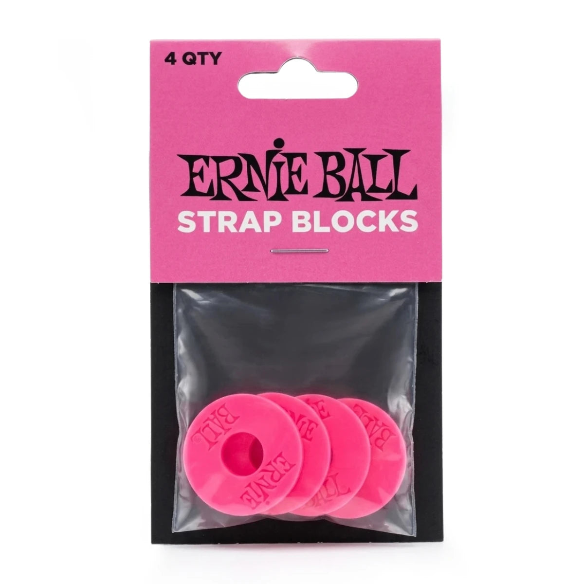 Seguros Ernie Ball 5623 Para Thaly Plastico 4 Piezas Rosa