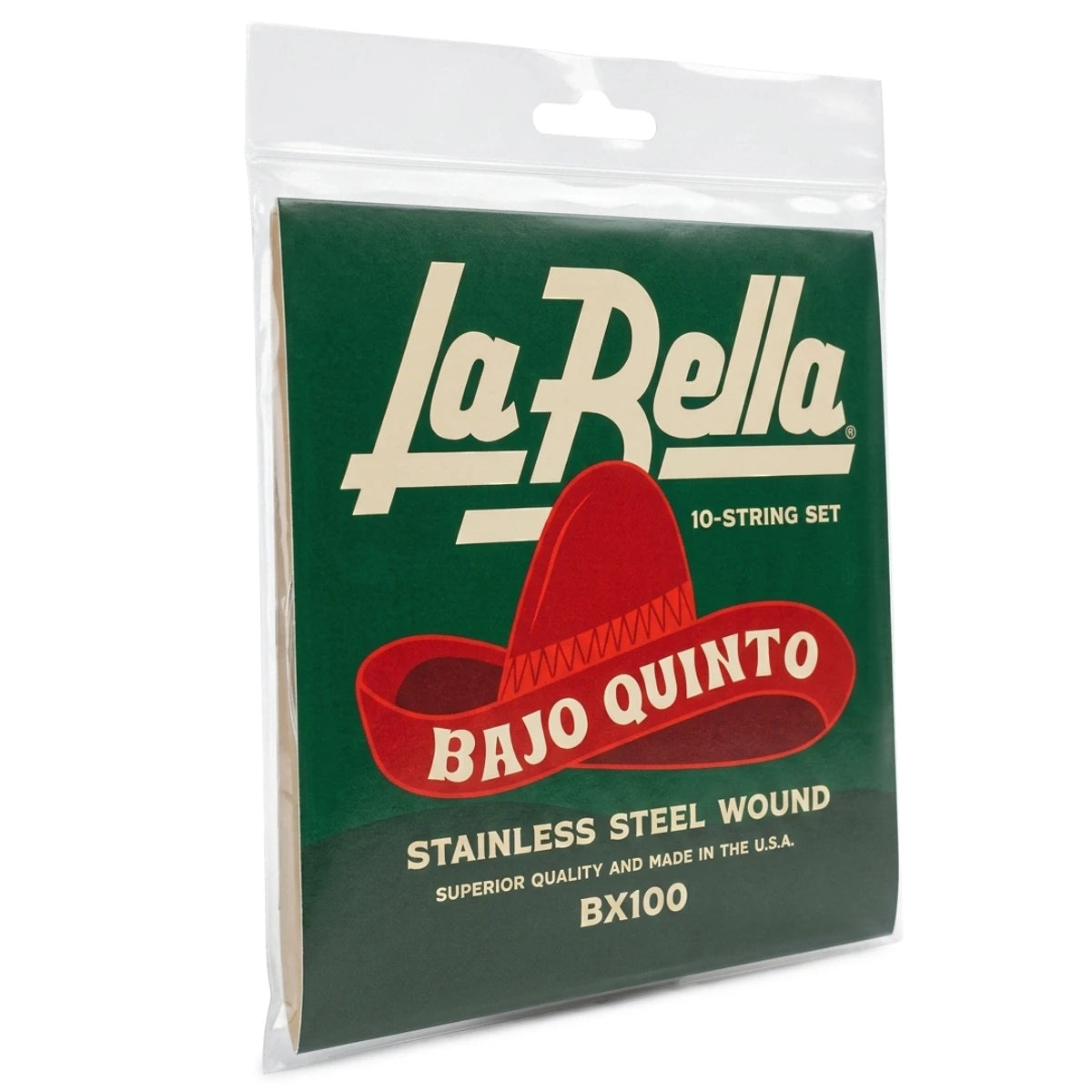 Encordadura La Bella BX100 Para Bajo Quinto 10 Cuerdas