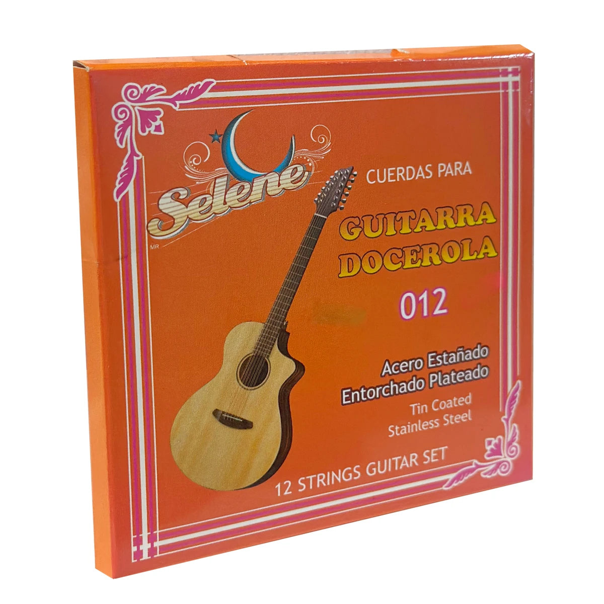 Encordadura Selene 12-Rola Para Guitarra Docerola