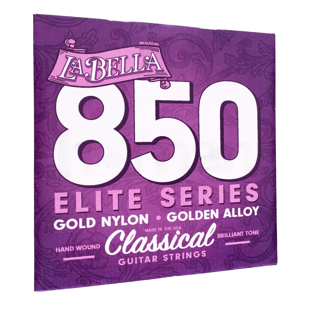 ENCORDADURA LA BELLA P/GUITARRA CONCERT NYLON ORO, 850