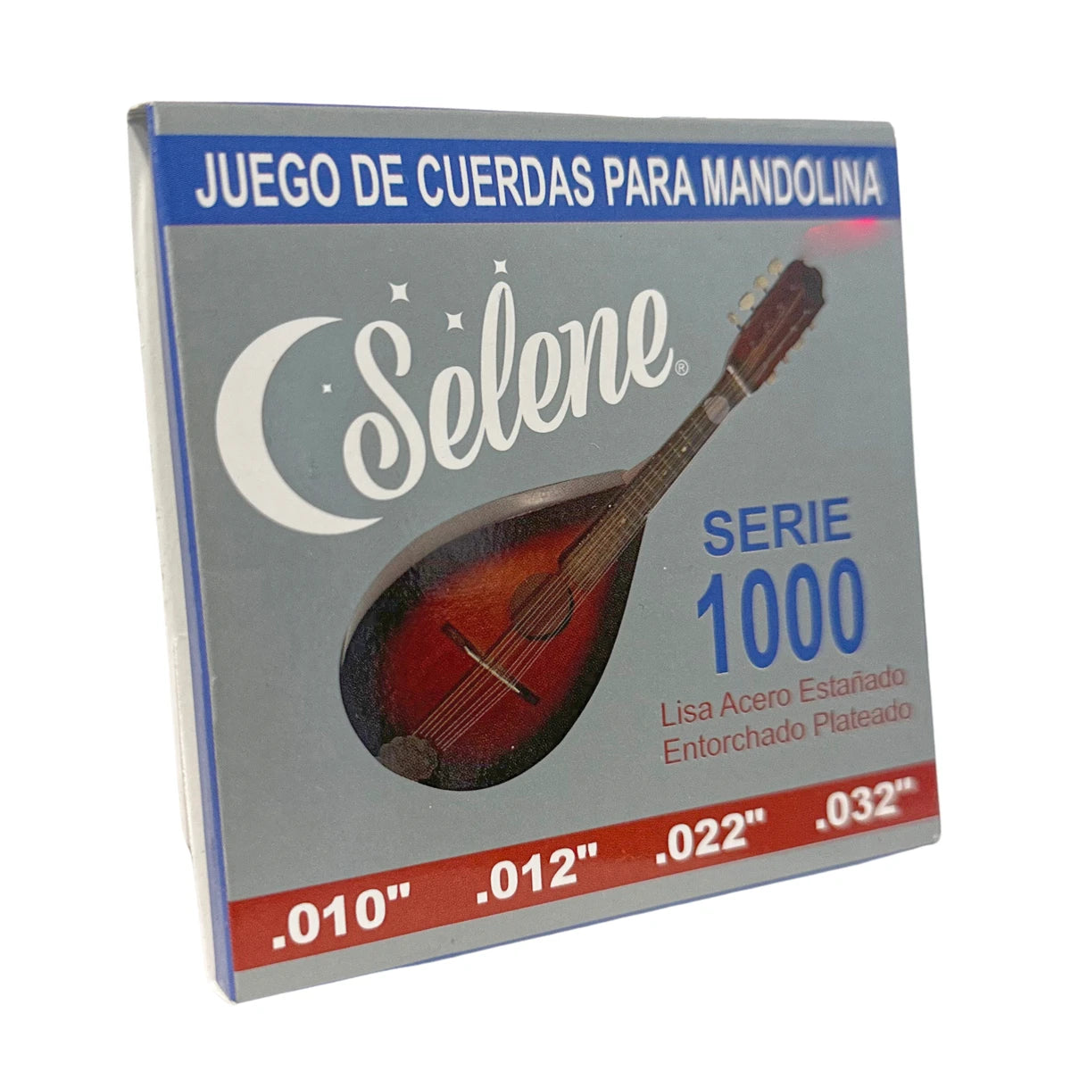 Encordadura Selene Para Mandolina Plateada 1000