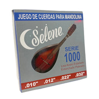 Thumbnail for Encordadura Selene Para Mandolina Plateada 1000