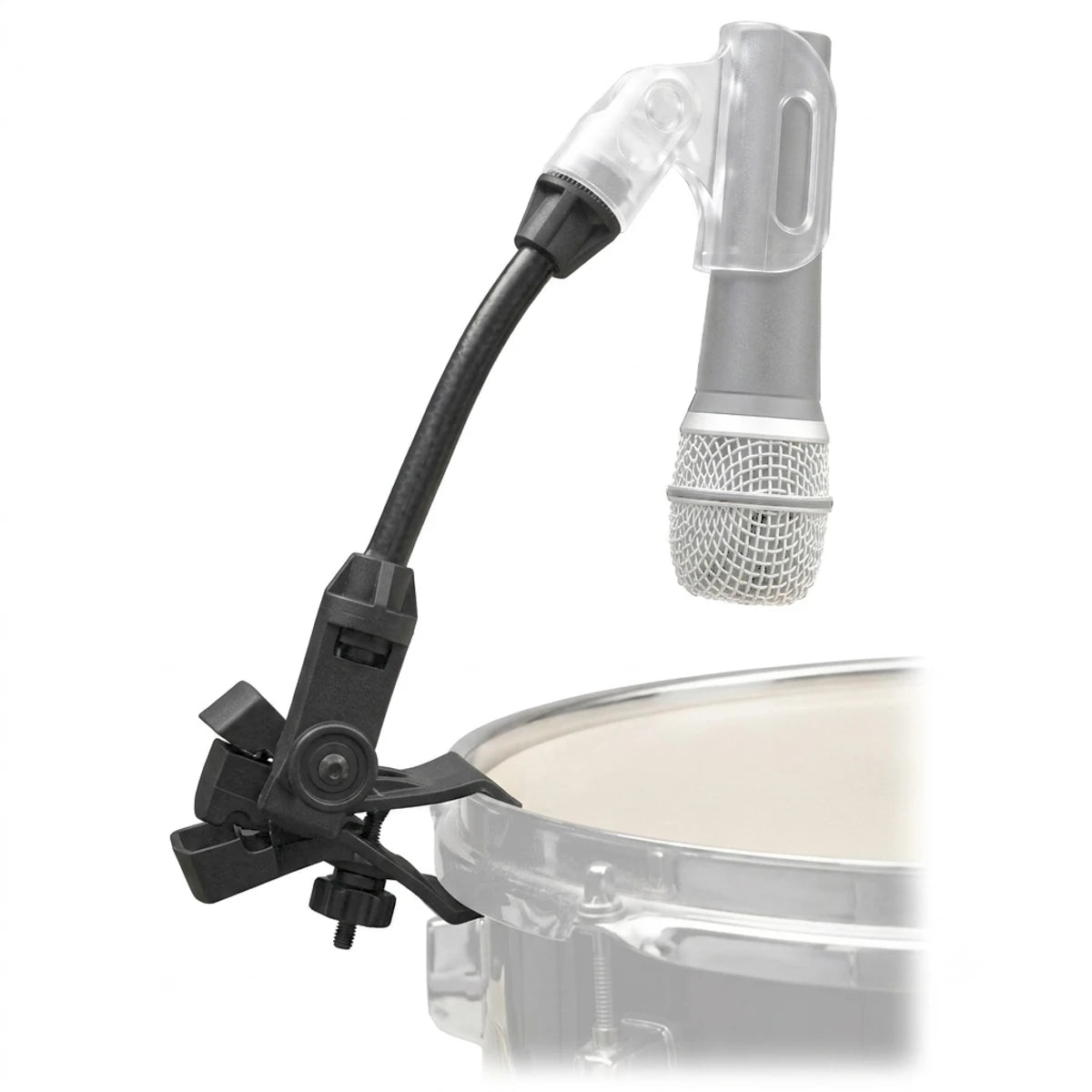 CLAMP SUPERLUX P/MICROFONO C/MINI BOOM, HM-12D
