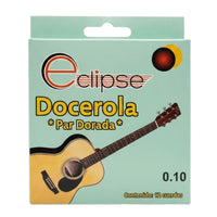 Thumbnail for ENCORDADURA ECLIPSE P/GUITARRA 12 CDAS. BRONCE, GD-PD