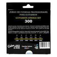 Thumbnail for Encordadura Selene Para Guitarron Serie 300 Entorchado Nylon-Niquel