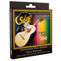 Thumbnail for Encordadura Selene Para Guitarron Serie 300 Entorchado Nylon-Niquel