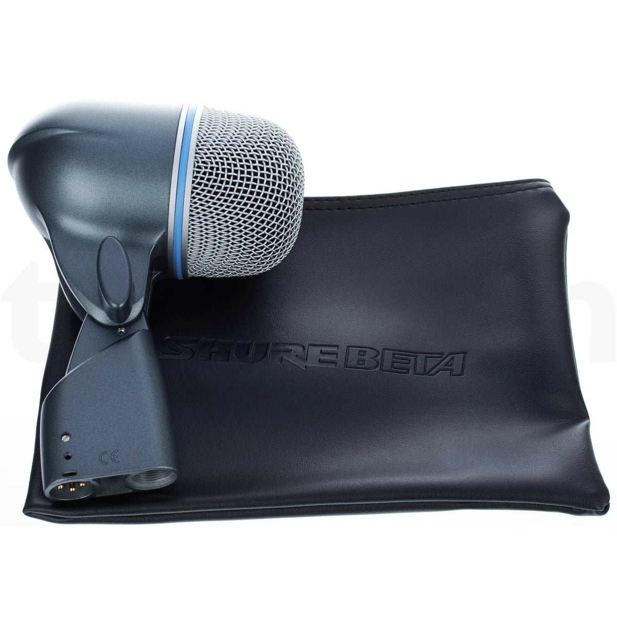 MICROFONO SHURE P/BOMBO Y BAJAS FREC. DINAMICO SUPERCARD., BETA-52A