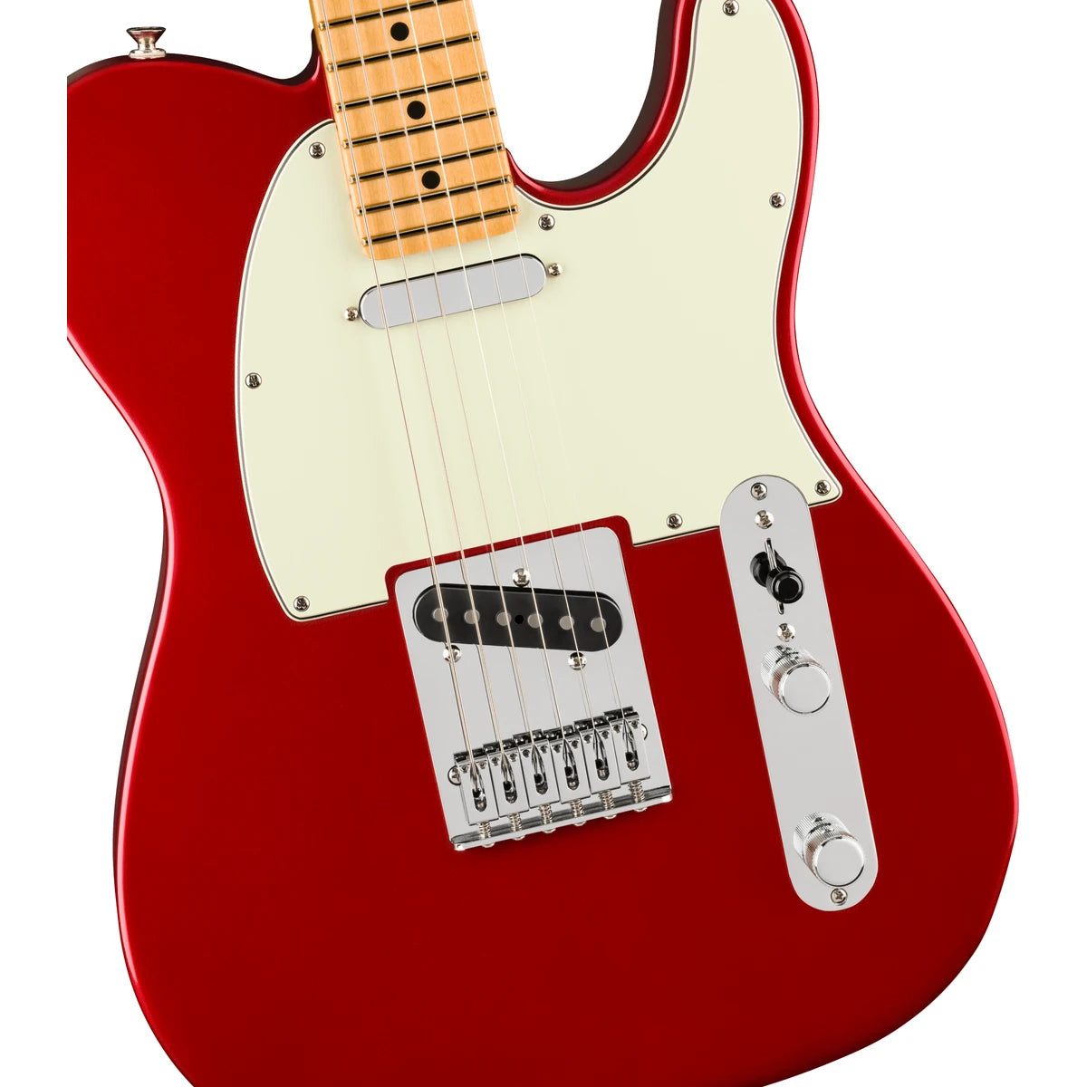 Guitarra Electrica Fender 75 Aniversario Player II Telecaster Candy Apple Red 0146552509