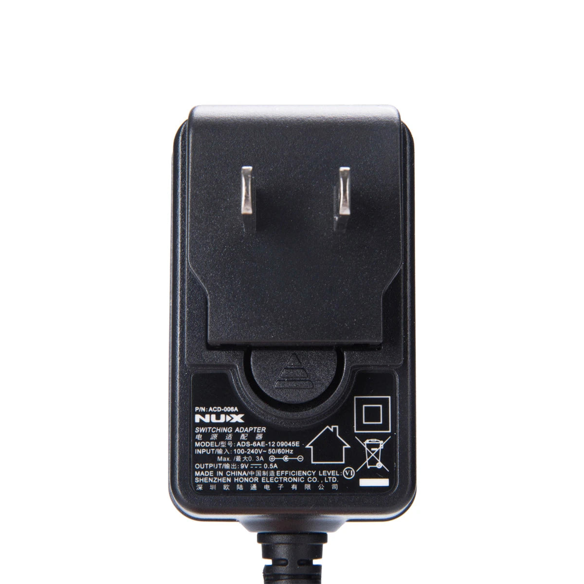Adaptador De Corriente Nux ACD-006A Para Pedales