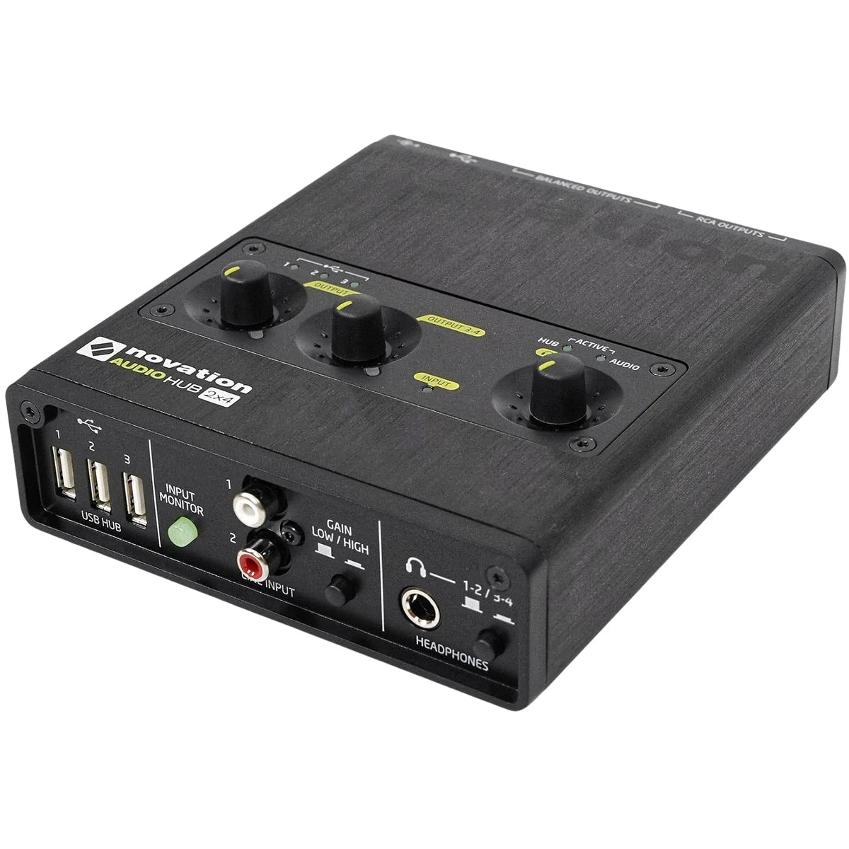 INTERFAZ NOVATION AUDIO HUB 2X4, NOVHUB01