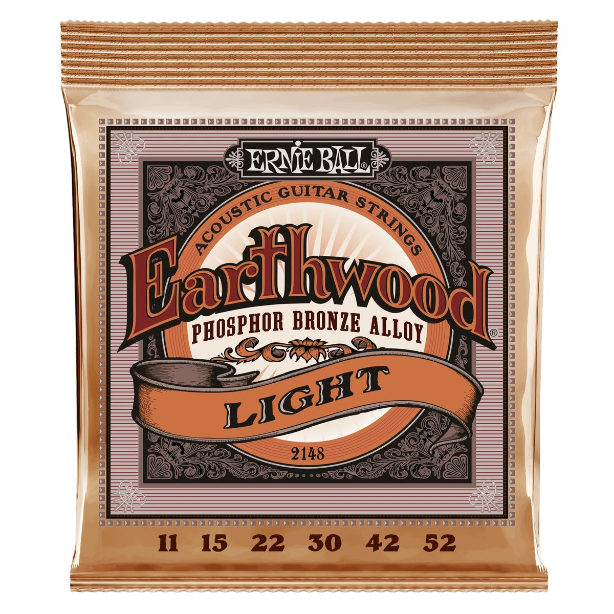 ENCORDADURA ERNIE BALL P/GUIT. ELECTROACUST. 011-52 P. BRONCE, 2148