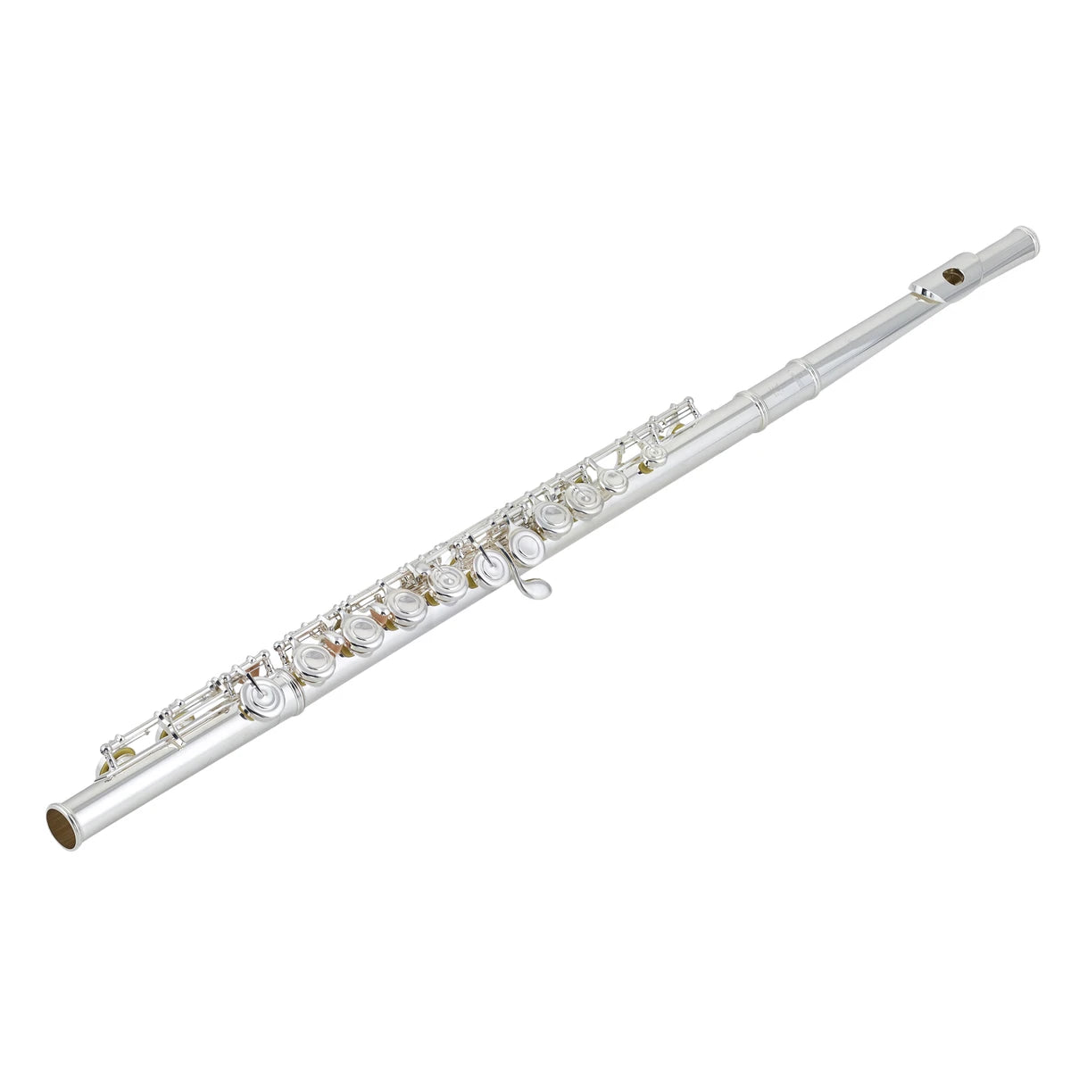 FLAUTA TRANSVERSAL YAMAHA PLATEADA, YFL222HD