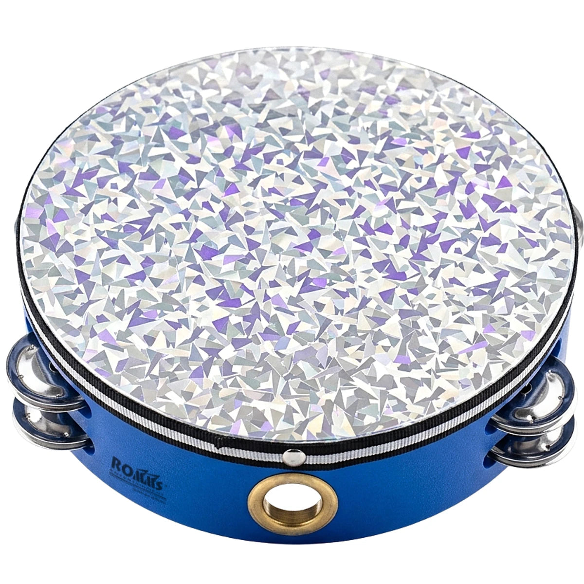 Pandero Romms PAN-08BL Azul 8 Pulgadas