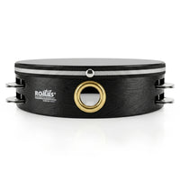 Thumbnail for Pandero Romms PAN-08BK Tipo Remo Negro 8 Pulgadas