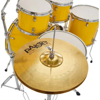Thumbnail for BATERIA YAMAHA ACUSTICA RYDEEN MELLOW YELLOW SHELL CON ATRIL Y PLATILLOS, RDP2F5YLUSET