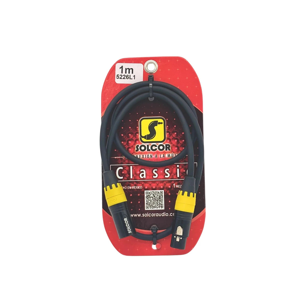 CABLE CLASICA P/MICROFONO CANON A CANON 1 MT, 5226L1
